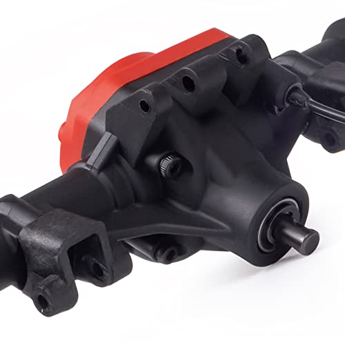 RC Axles Complete Nylon Front Rear Portal Axle with Differential Lock Kit for 1/10 RC Car Crawler TRX-4 Defender Bronco TRX4 Chassis DIY Upgrade Parts