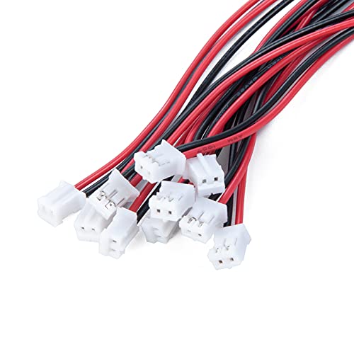 RC-Hub 10Set JST-PH 2.0 Male and Female Battery Connector Cable for 1/24 Axial SCX24 RC Crawler Car
