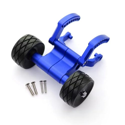 Rc Upgrade Spare Parts for TRAXXAS for E-REVO 2.0 86086-4 56087-1 1/10 Metal Wheelie Bar Monster Truck RC Car Upgrade Parts Accessories(Blue) - color: Blue