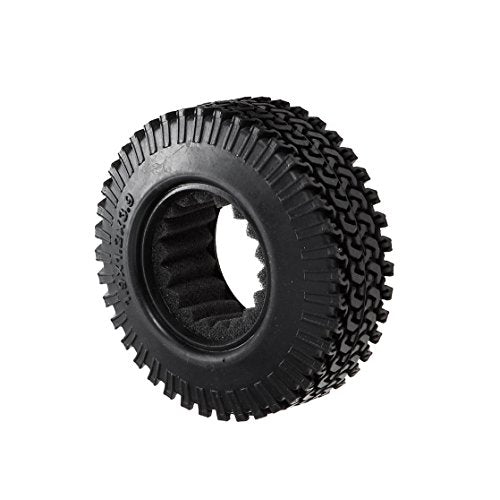 100mm 1/10 Scale Rubber Tires for 1:10 RC Climbing Rock Crawler 1.9 Inch Wheels | Rubber Tire with Foam Insert for TRX-4, SCX10, Gen8, Available in 96mm-120mm sizes