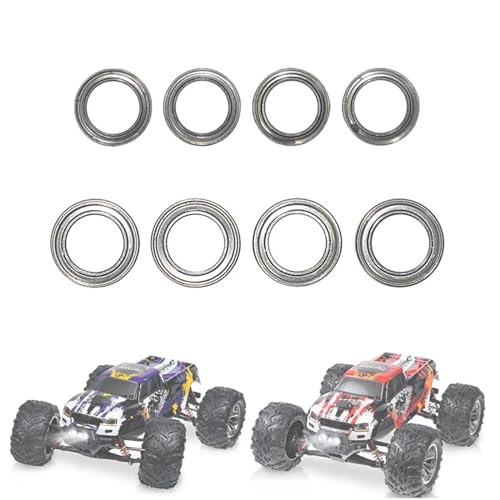 Sealed Bearing Compatible with LAEGENDARY for Legend for LG-WJ09 LG-WJ10 1/10 RC Car Upgrade Spare Parts Accessories 8Pcs Ball Bearing Set