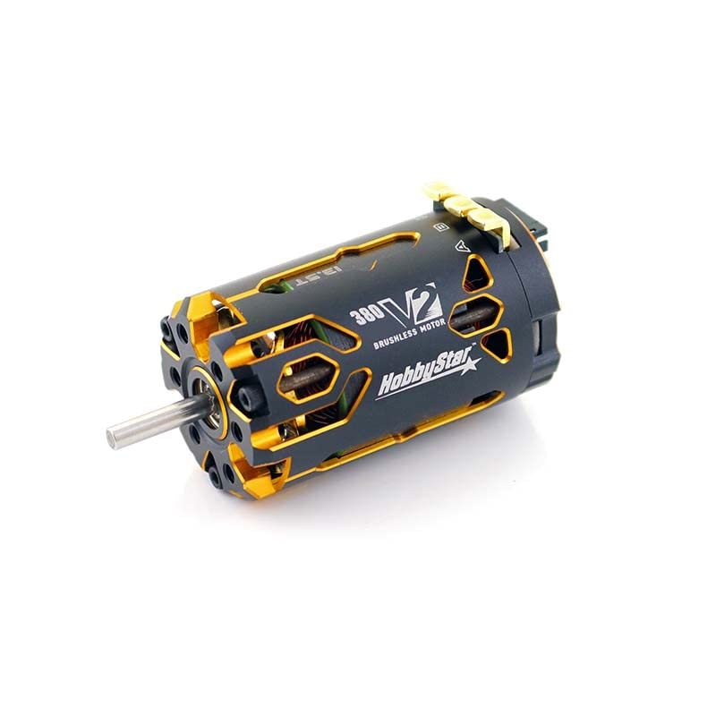 380 V2 Sensored Brusless Motor - 13.5T, 1/12 1/14 RC Car