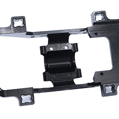 Full Metal Chassis Frame for FMS 1/24 Power Wagon FCX24 RC Crawler Car Model Upgrade Part (Black) - color: Black