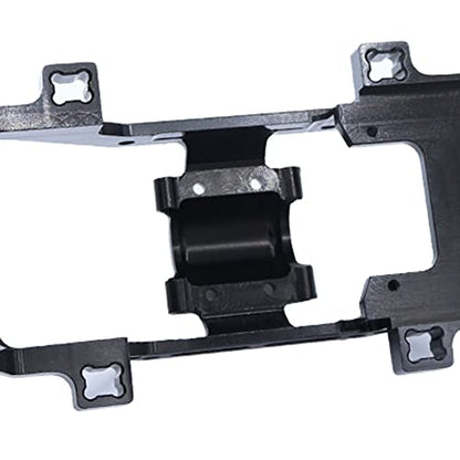 Full Metal Chassis Frame for FMS 1/24 Power Wagon FCX24 RC Crawler Car Model Upgrade Part (Black) - color: Black