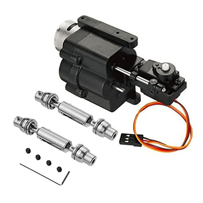 2 Speed Drive Shaft 4 Channel Remote Control Receiver Set for C14 C24 B36 MN D90 MN99S RC Car Upgrade Parts