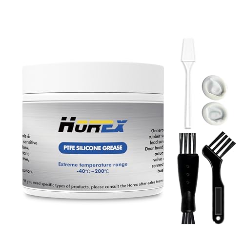 Synthetic Multi-Purpose Grease 1.76 oz General Lubricant for Bearing Worm Gear Plastic Metal NLGI 2 High and Low Temp Lubricating Corrosion Resistant Anti Squeal Machine Marine Industrial