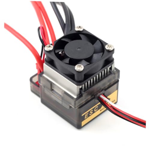GANAZONO 320a Brushed Esc Electronic Controller 7.2-16v High Voltage Rc Car/Boat Cooling Fan Brake