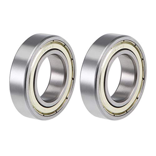 uxcell 6904ZZ Deep Groove Ball Bearings Z2 20mm X 37mm X 9mm Double Shielded Carbon Steel 2pcs - size: 20mmx37mmx9mm