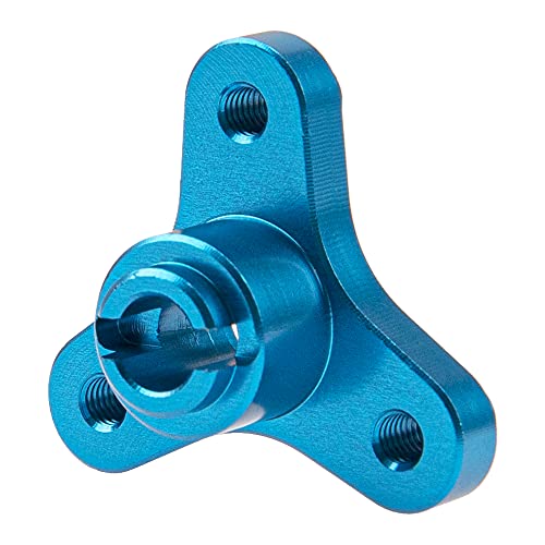 Aluminum Alloy Slipper Clutch Eliminator Compatible with Traxxas Stampede Slash Bandit Rustler VXL XL5 2WD 1/10 RC Car (Blue) - color: Blue