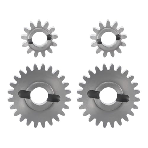 INJORA Stainless Steel 13/24T Underdrive Portal Gears Set for 1/18 RC Crawler Redcat Ascent-18 Upgrade - size: 13/24T