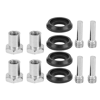 8mm Hex Wheel Hubs Extension Adapter Hub Widening Connector Accessory for / 1/10 RC Car(Black)