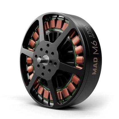 MAD M6C12 EEE 150KV 170KV 280KV 400KV Brushless Motor for Multirotor Quadcopter Hexrcopter Drone RC DIY Hobby rig (170KV) - size: 170KV