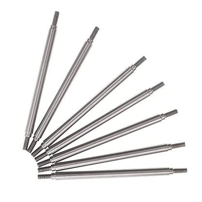 7PCS Stainless Steel Straight Pull Rod Linkage Tie Rod RC Upgraded Parts for REDCAT GEN8 RC Car - color: Straight Pull Rod