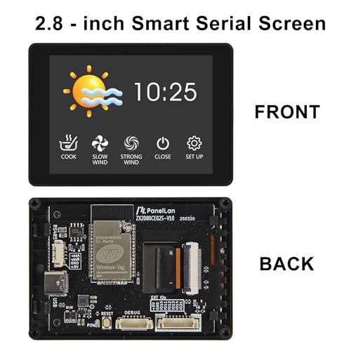 AITRIP 1PCS 2.8" ESP32-S3 Touchscreen Module, Esp32 S3 2.8inch 240x320 IPS LCD EPS32 Display with WiFi Bluetooth Capacitive Touch Screen for Arduino - color: 1PCS