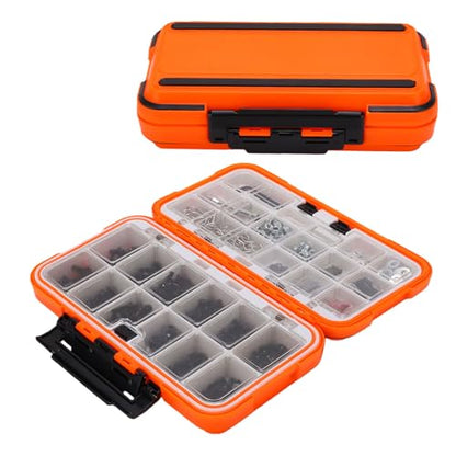 Drfeify RC Screw Kit, 537pcs Stainless Steel M3 M4 Screws, Hardware Set for 1/8 1/10 /12/16 Cars Trucks