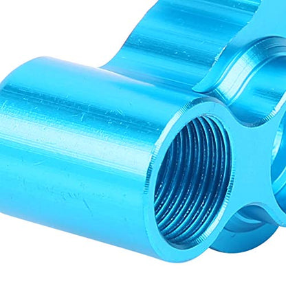 Aluminum Alloy Front Steering Knuckle 122011(02165) CNC Machined Upgrade Parts for HSP 1/10 RC Car 94122 94188 (Blue)