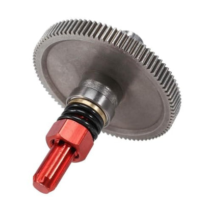 COMODO 91T Spur Gear Slipper Clutch Assembly with 17T 19T 21T Pinion Gears for 1/10 Scale 4x4 RC Cars Compatible with Vorteks-Style Models