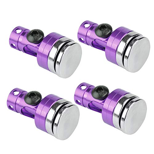 4pcs RC Magnetic Body Post, RC Car Magnetic Shell Post Model Car Invisible Body Post Mount Invisible Body Body Mount, Electric RC Car RC Car for SCX10 4WD 1:10()