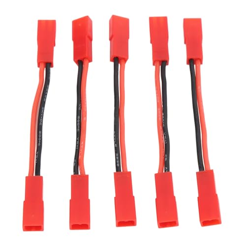 JST Female to JST Female Connector Strong 22AWG Cable Plug for RC Car Kit 5PCS Pack