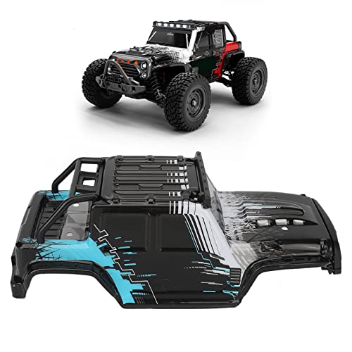 RC Car Body Shell, RC Car Body Parts, 4WD Car Shell Kit for SCY 16103PRO 1/16 RC Car (Blue) - color: Blue