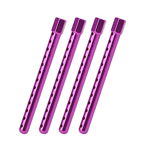 RC Body Post Mounts, 4 Pack Aluminum Alloy Body Supports for 1/10 Scale RC Cars Enthusiasts and Off-Road Racing