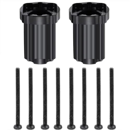 RC Repairs Models For Mini For LMT 4X4 1/18 2Pcs Metal Alloy Rear Axle Cup Fix Mount Brushed Monster Truck RTR Upgrade Parts