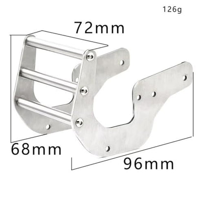 RC Bumper For LOSI For LMT 4WD 1/8 RC Car Front Bumper Metal Front Anti-collision Protection Bar Solid Axle Monster Truck Parts