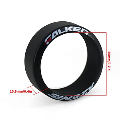 4 Pcs/Set 1/28 Rc Car Drift Tires with Logo, [2N+2W] Set Fit for WLtoys 1/28 RC K969 K989 K999 P929 Mini-Z/Mini-D/Mini-Q RC Car… (20mm) - size: 20mm