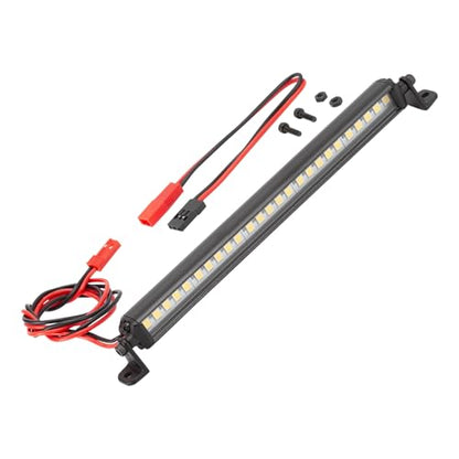 RC Light Bar 25 LED 5.5 Inch Aluminum RC Lights RC Crawler Accessories for Axial SCX10 Traxxas TRX4 TRX4M Arrma Senton Redcat GEN7 1/6 1/10 Scale Rock Crawler Truck (5.5inch) - size: 5.5inch