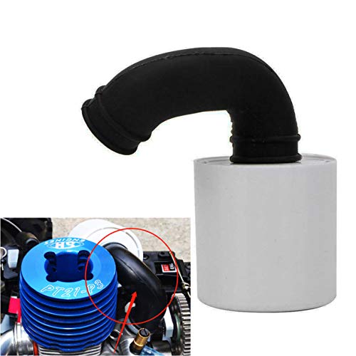 RC Aluminum Nitro Fuel Filter & RC 1/8 Air Filter Cleaner Upgraded Parts Fit SH.28 Engine
