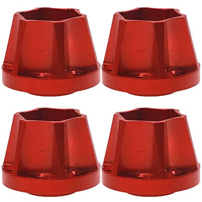 ShareGoo Aluminum 12mm Wheel Hex Hub Extension Adapter Compatible with 1.9 2.2inch Beadlock Wheel Rim Axial SCX10 TRX-4 Gen7 D90 1/10 RC Crawler Car (15mm) - size: 15mm