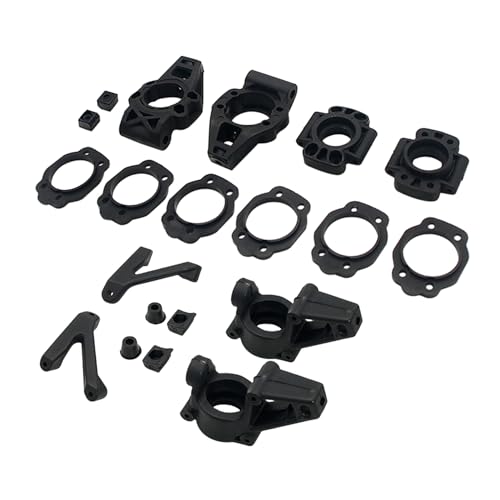 FLMLF Nylon Front and Rear Hub Carrier Kit for 1/5 HPI ROVAN Baja KM 5T 5B 5SC ROFUN BAHA RC CAR Toys Parts