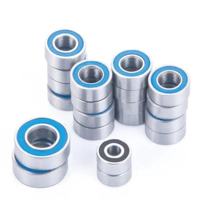 Bearing Kit for Axial for SCX24 90081 AXI00001 AXI00002 AXI00004 AXI00005 AXI00006 20PCS Steel Ball Bearing Set 1/24 RC Crawler Car