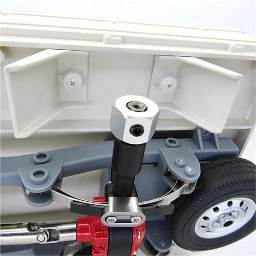 RC Car Assortment for WPL D12 B14 B24 B16 B36 RC Truck Car Upgrade Parts Accessories 2Pcs Steel Shock Absorber for Leaf Springs Suspension