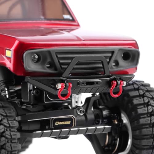 RC Aluminum Front & Rear Bumper Set for Redcat Ascent-18 Upgrades | Aluminum Front and Rear Bumpers for 1/18 RC Crawler Ascent-18