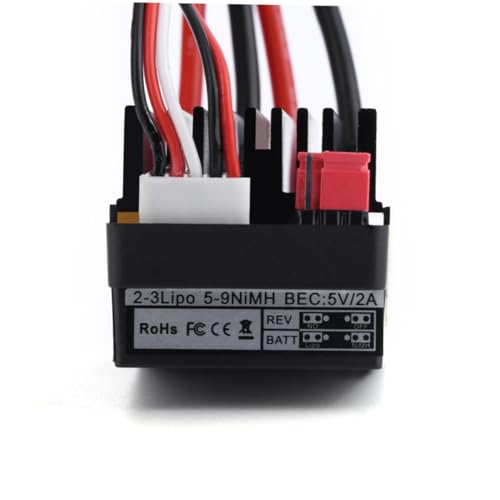 jojofuny Rc Car Speed Controller 320a Brushed Motor Esc 320a Esc Output Brushed Controller