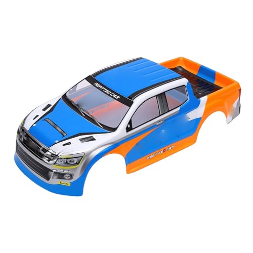 RC Car Body Shell 1/10 Scale Universal Painted Precut Modification 26cm Wheelbase for Pickup Truck (Blue) - color: Blue