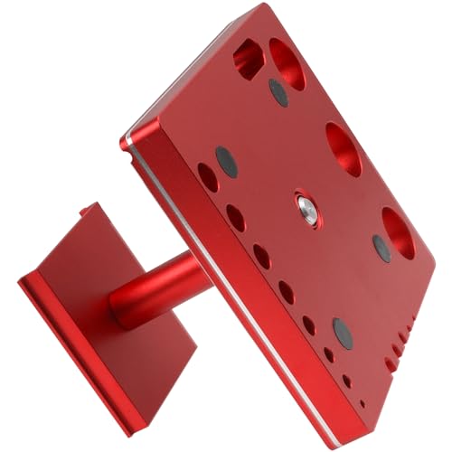 RC Car Work Stand 360 Degree Rotation Repair Workstation Stand Kit Compatible with Traxxas TRX4M Axial SCX24 FMS FCX24 Wltoys 1/18 1/24 Scale RC Car (Red) - color: Red