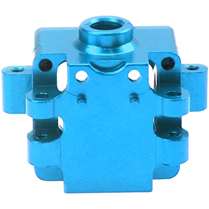Aluminum Alloy Differential Gearbox Housing Cover Gear Box Shell Compatible with Wltoys 284131 K969 K989 P929 1/28 RC Car (Blue) - color: Blue