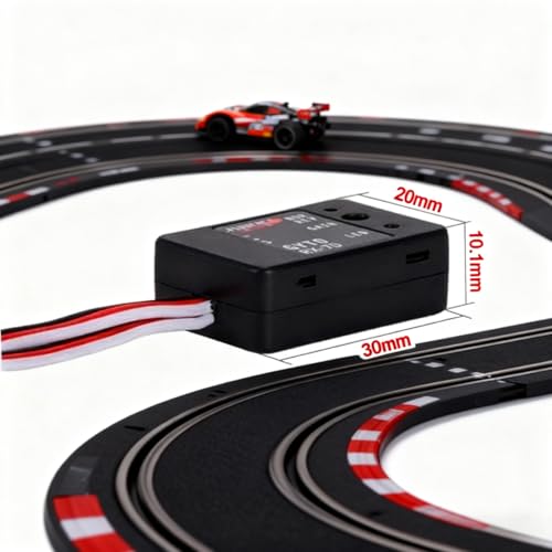 Mini Giroscopio 4.8-7.4V for RC RX-7D Drift Car Racing – RC Gyro Compatible with Digital and Analog Servo, Universal Receiver, Adjustable Sensitivity