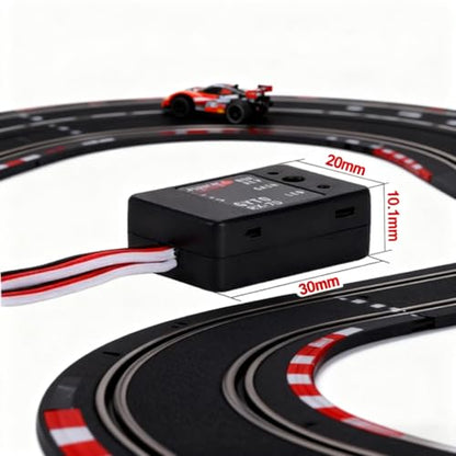 Mini Giroscopio 4.8-7.4V for RC RX-7D Drift Car Racing – RC Gyro Compatible with Digital and Analog Servo, Universal Receiver, Adjustable Sensitivity