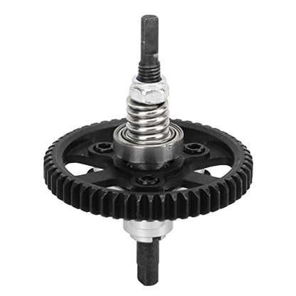 Generic Durable 54T Aluminum Steel Differential Slipper Clutch for Slash 4x4 (Silver) - color: Silver