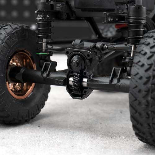 Axle Gear Overdrive Worm Differential 13T 14T/12T 18T/13T 16T Steel Gear for AX24 Axial SCX24 C10 JLU Gladiator Bronco 1/24 RC Crawler Car Upgrade Parts (12T 18T) - size: 12T 18T
