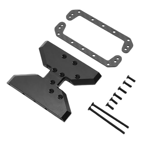 Zunate RC Chassis Skid Plate for Axial Capra 1/10 Crawler, Composite Material and POM Transmission Mount with Diversion Structure for Enhanced Heat Dissipation Gear