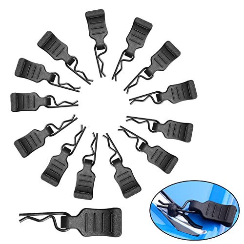 RC Body Clips with Pull Tabs 1/24 1/28 RC Clips for RC Truck Crawler Drift Buggy Compatible with Axial SCX24 WLtoys K969 K989 P929 (50-Pack)