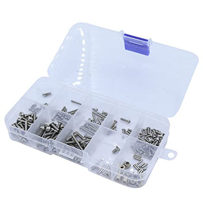 TRX4M Metal Hex Screws Nuts Hardware Kit for 1/18 RC Crawler TRX4M