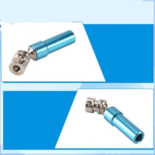 RC Car Drive Shafts Compatible with Wltoys 12428 12423 1/12 Rc Short Course for Desert for Buggy Off Car Parts 1Pcs Metal Rear Center Drive Shaft Cvd