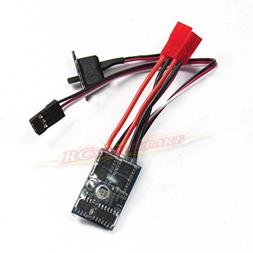 Rc ESC 10a Brushed Motor Speed Controller for Rc Car Boat W/o Brake - size: 1 Pcs