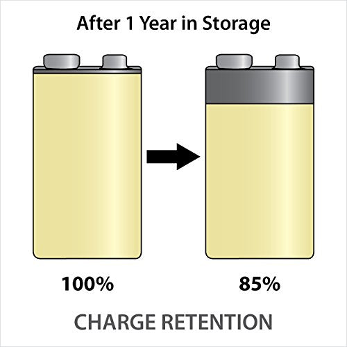 Powerex Precharged 8.4V Rechargeable Low Self Discharge NiMH Battery (MHR84VP) - size: 1 Count (Pack of 1), style: 8.4V