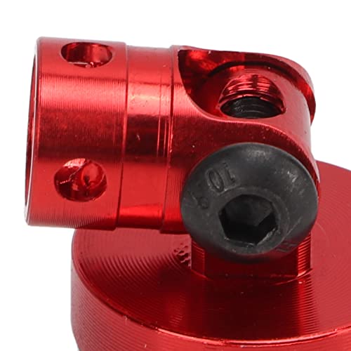 Keenso Light Aluminum Alloy RC Magnetic Body Post Set, Improve The Appearance of Your RC Car, 4 Pieces of RC Body for 1/8 1/10 Fans of Remote Control Vehicles (#1) - color: Red